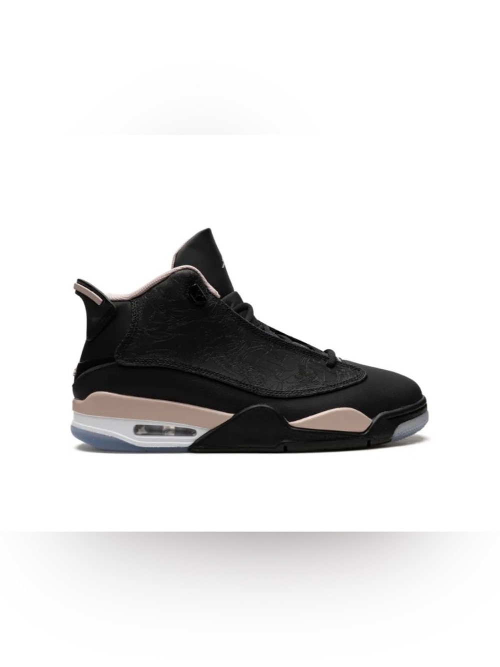 Jordan Boy’s Black and Blush Low-Top Sneakers